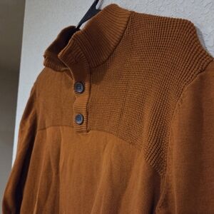 Club Room Rust Knit Sweater